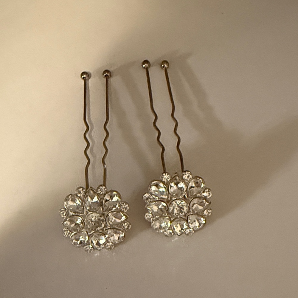 Elegant Rhinestone Hair Pins